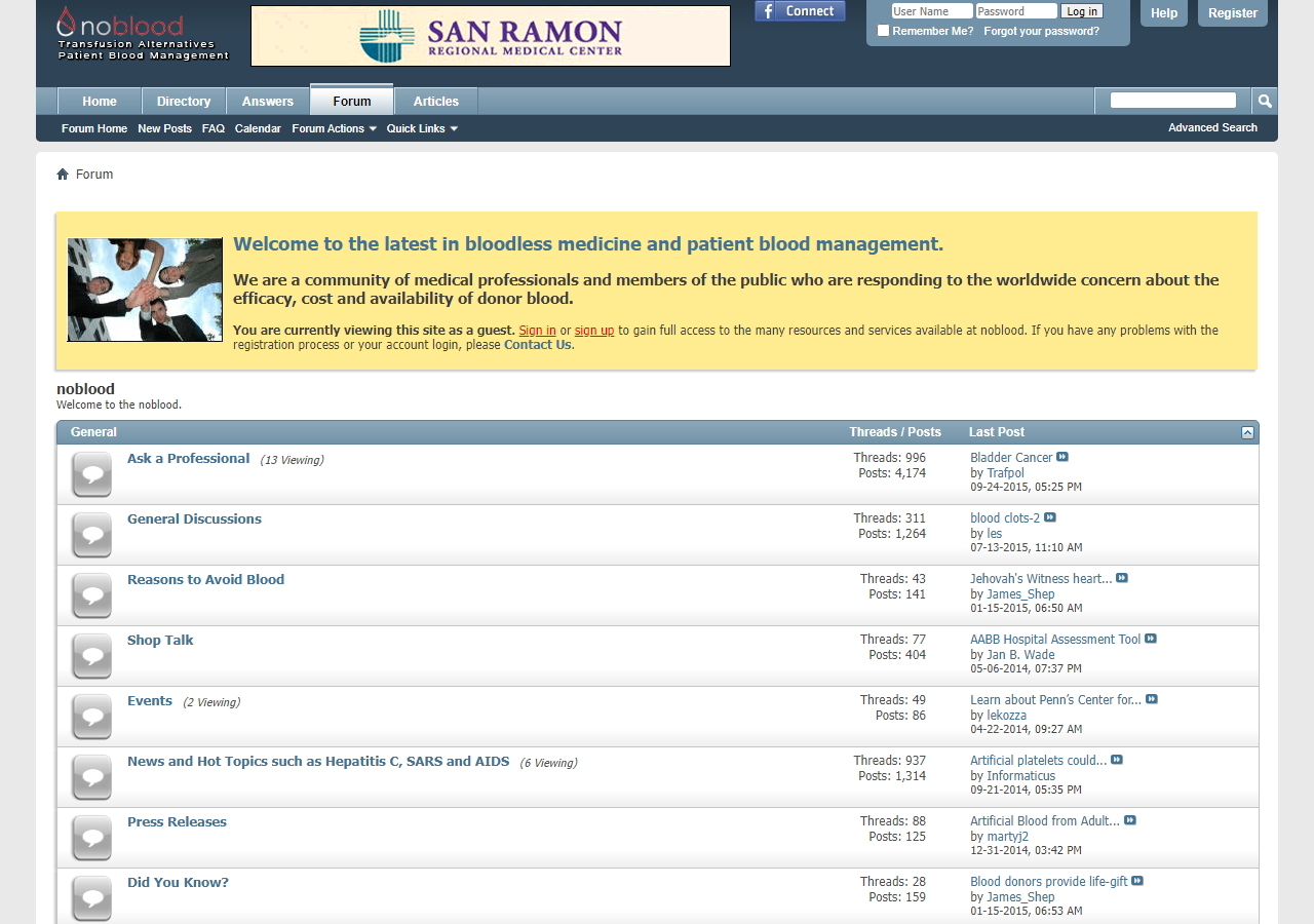 noblood.org Forum